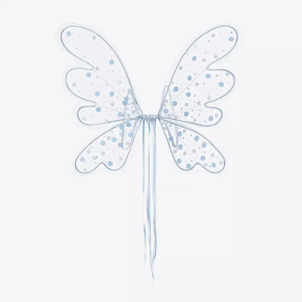 Tutu du Monde-Girls Blue Sequin & Tulle Fairy Wings | Childrensalon Outlet