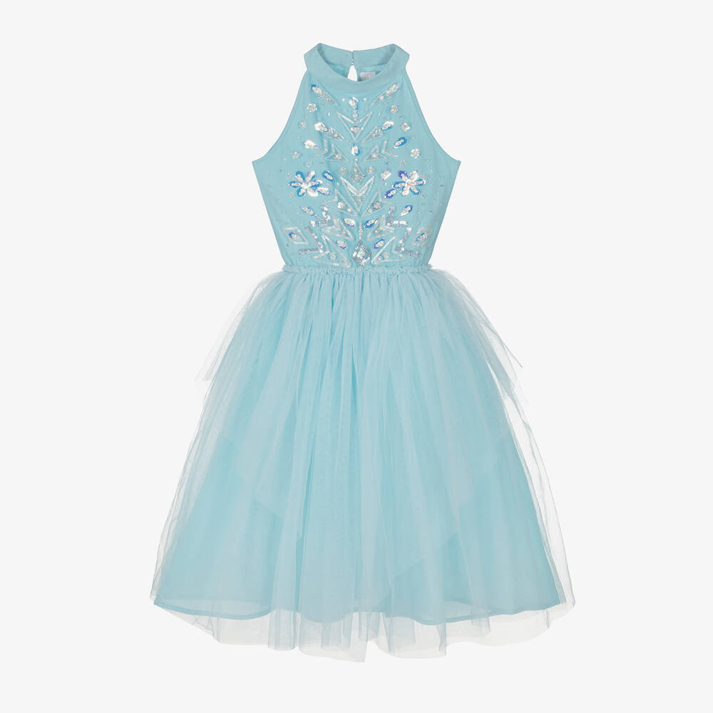 Tutu du Monde - Girls Blue Tulle Disney Dress | Childrensalon