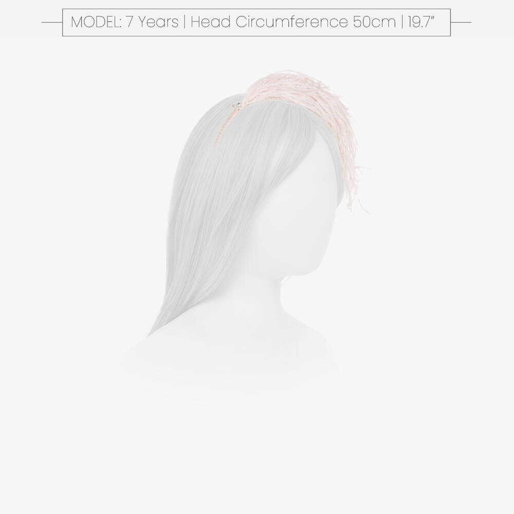 Tutu du Monde-Girls Blush Feathered Headpiece | Childrensalon Outlet