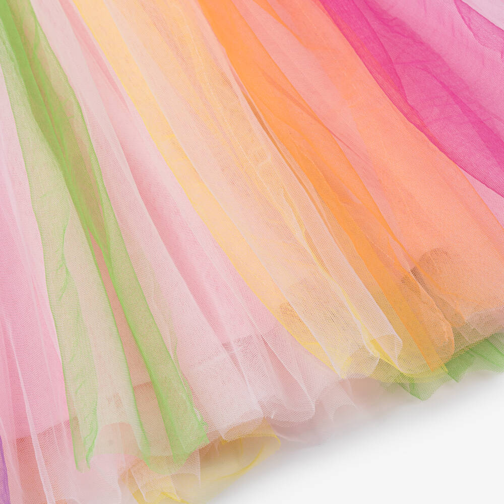 Tutu du Monde-Girls Blush & Multicolor Tulle Gown | Childrensalon Outlet