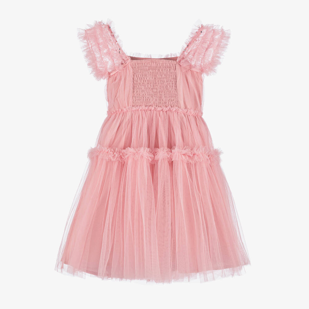 Tutu du Monde-Girls Blush Tulle Elegance Dress | Childrensalon Outlet