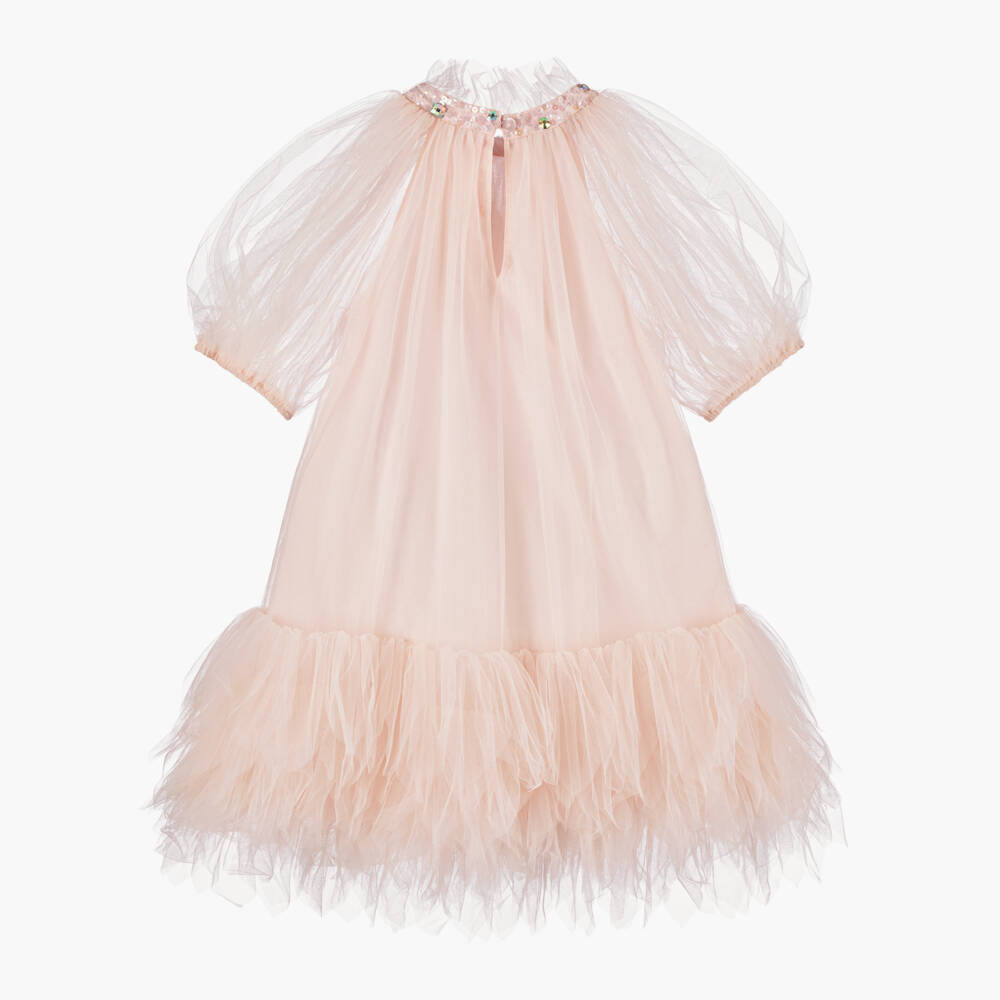 Tutu du Monde-Girls Blush Tulle Gown Delight | Childrensalon Outlet