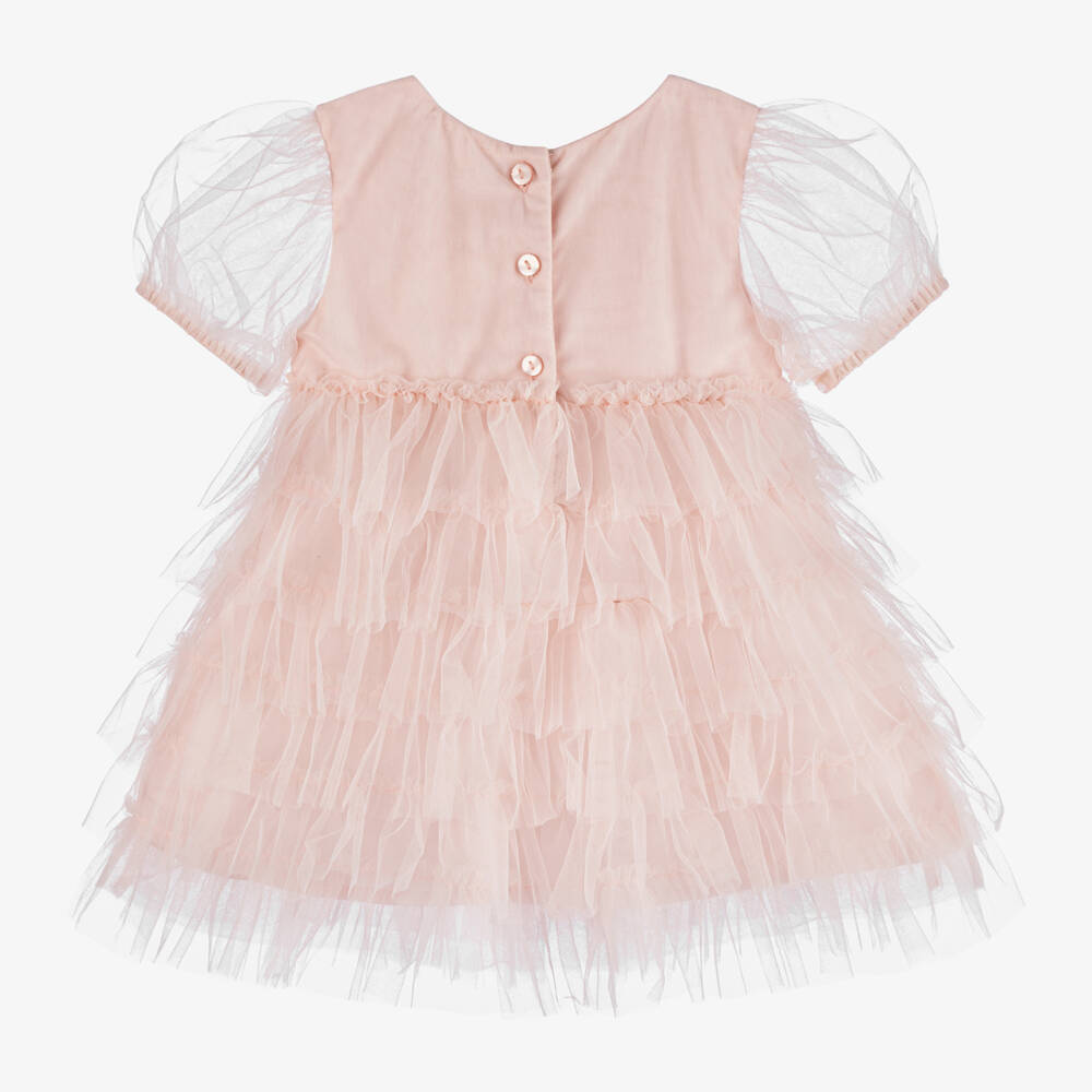 Tutu du Monde-Girls Blush Tulle & Sequin Gown | Childrensalon Outlet