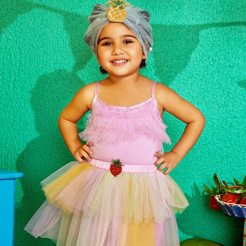 Tutu du Monde-Разноцветная юбка-пачка из тюля для девочек | Childrensalon Outlet