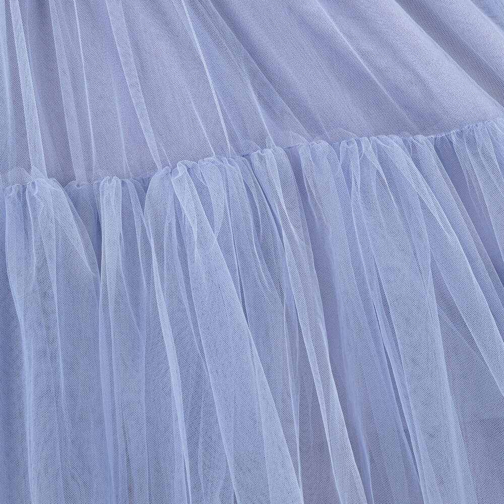 Tutu du Monde-Girls Cornflower Tulle Party Dress | Childrensalon Outlet