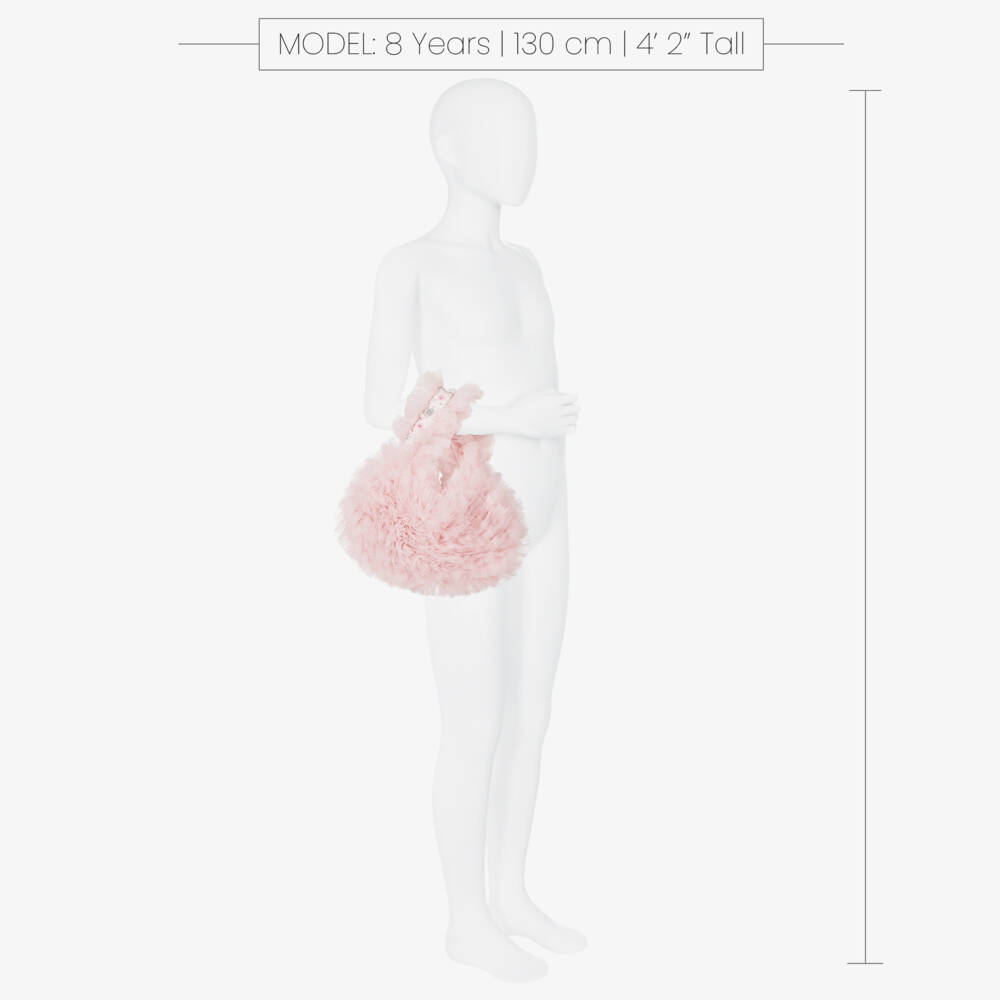 Tutu du Monde-Girls' Delicate Tulle Pink Handbag | Childrensalon Outlet
