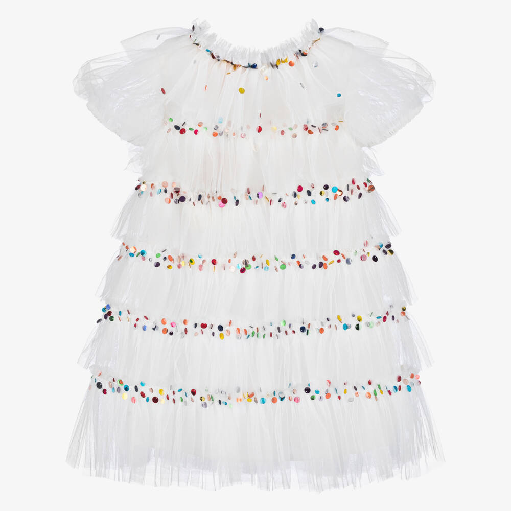 Tutu du Monde-Girls Elegant Tulle Sequin Gown | Childrensalon Outlet
