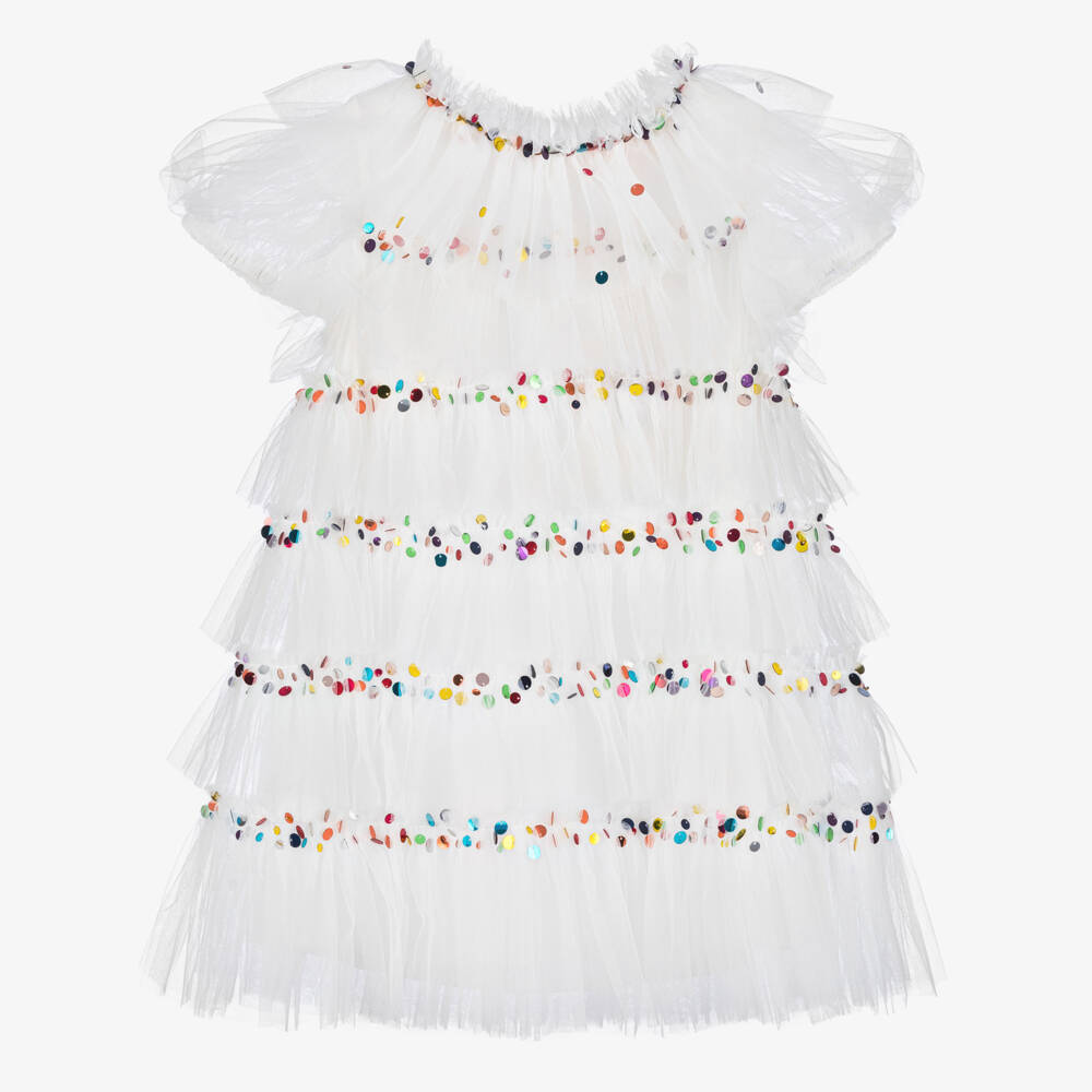 Tutu du Monde-Girls Elegant Tulle Sequin Gown | Childrensalon Outlet