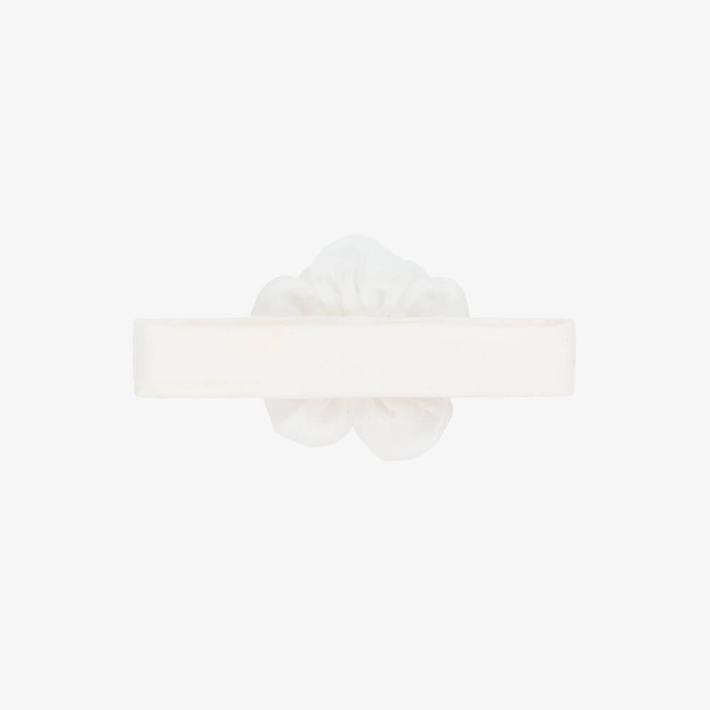 Tutu du Monde-Girls Elegant White Floral Hairband | Childrensalon Outlet