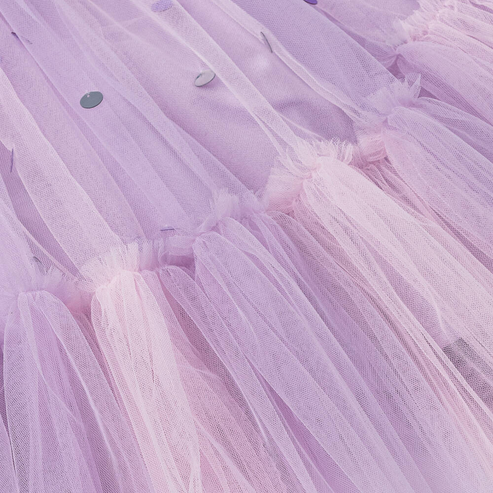 Tutu du Monde-Girls Enchanting Lilac Sequin Dress | Childrensalon Outlet