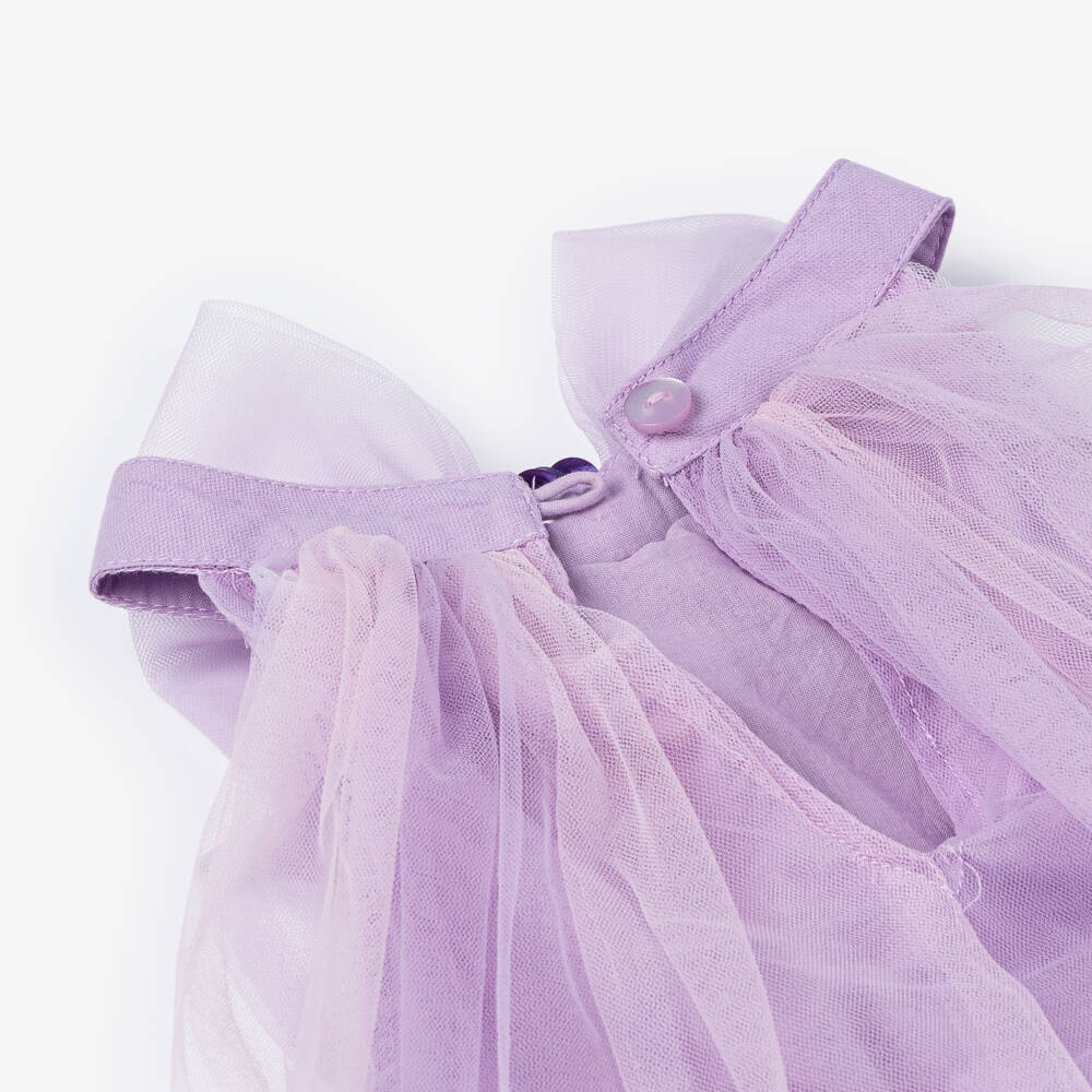 Tutu du Monde-Girls Enchanting Lilac Sequin Dress | Childrensalon Outlet