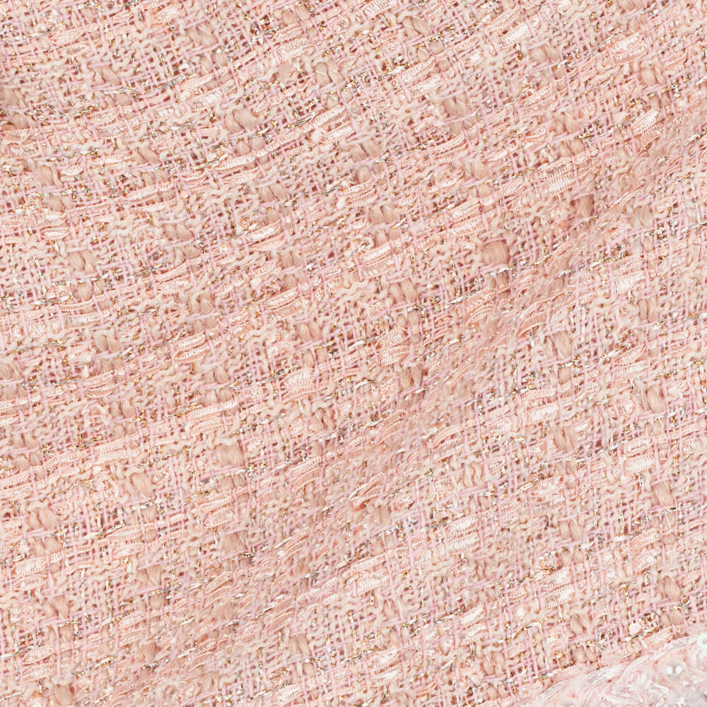 Tutu du Monde-Girls Glittery Pink Tweed Skirt | Childrensalon Outlet