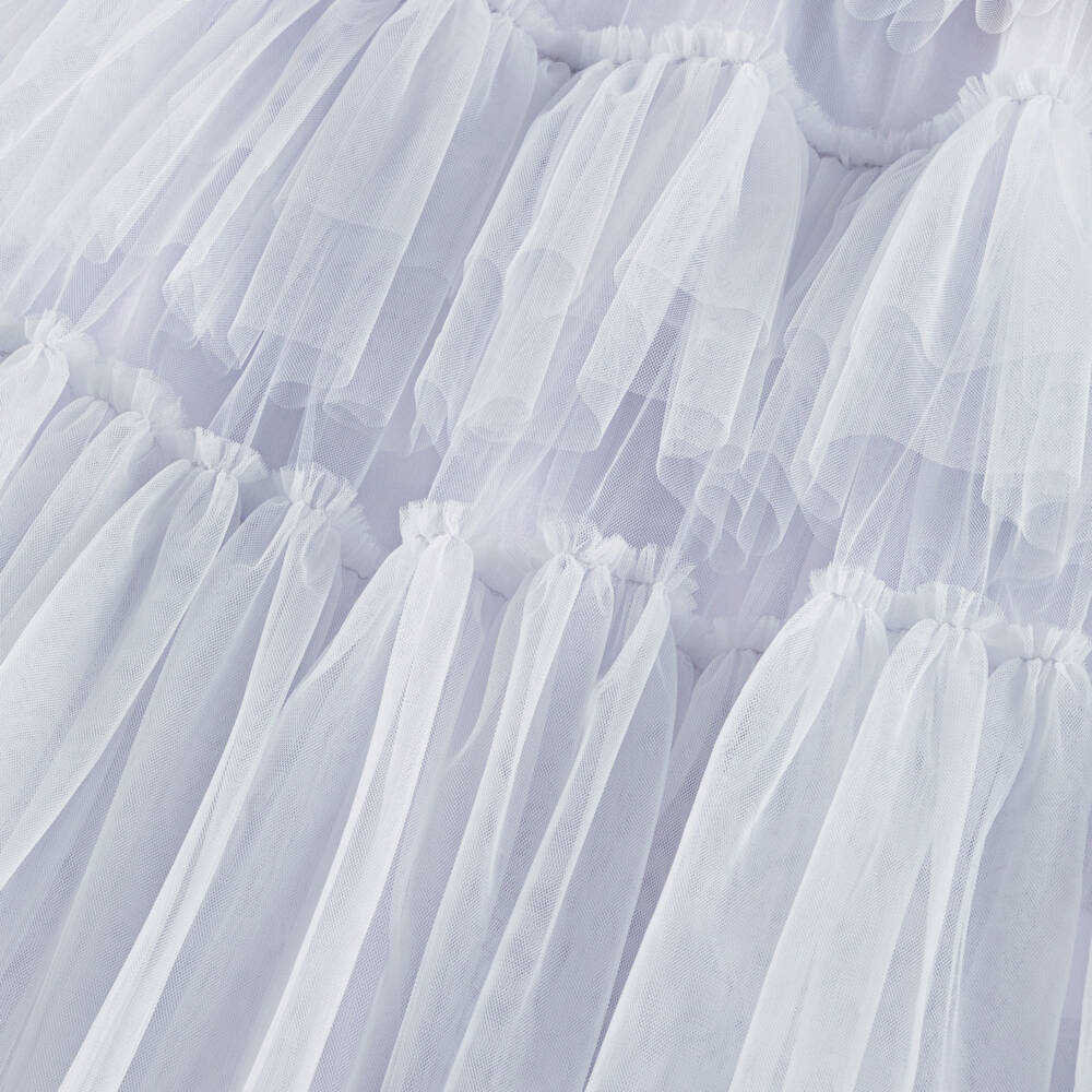 Tutu du Monde-Girls Lavender Blue Tiered Tulle Dress | Childrensalon Outlet