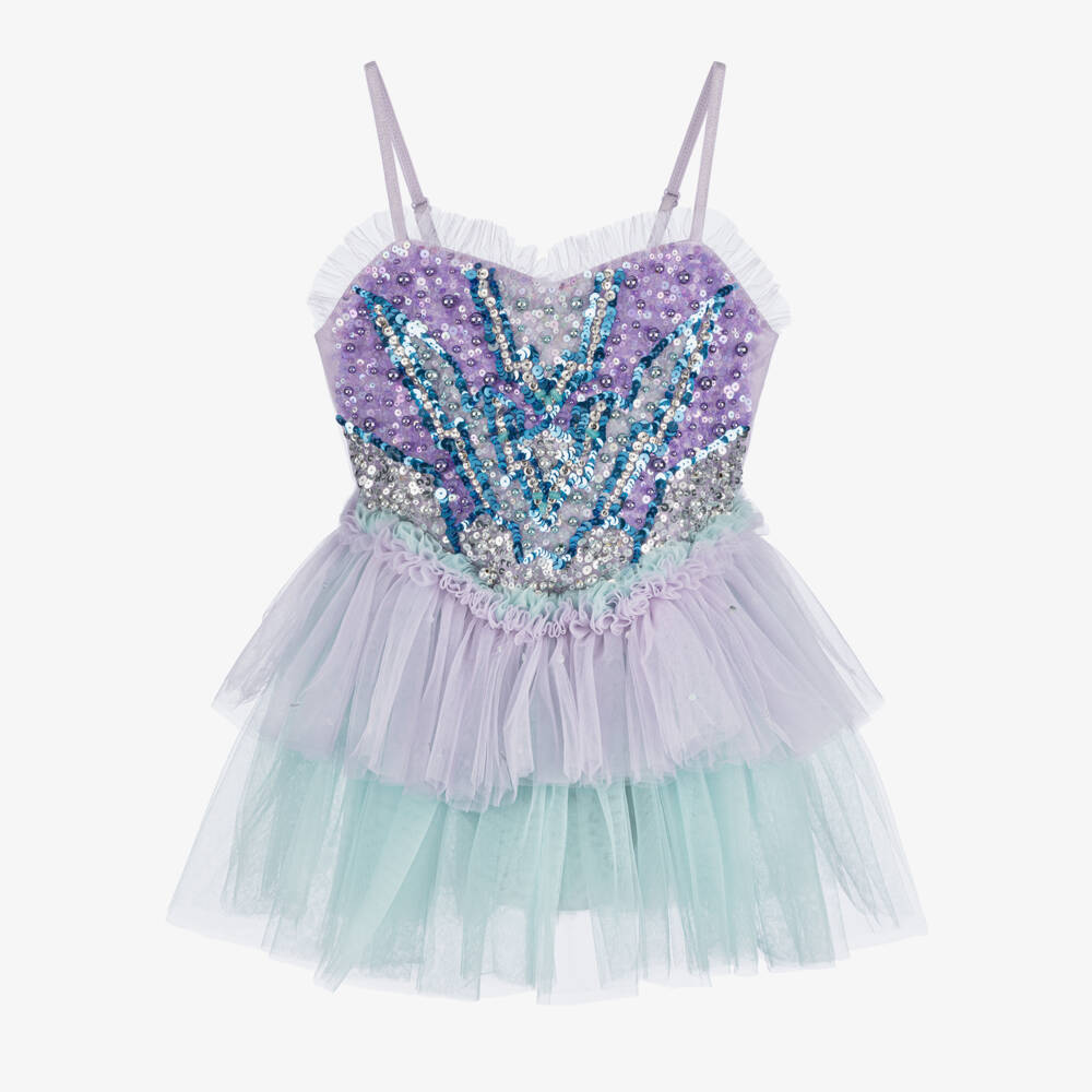 Tutu du Monde-Girls Lavender Hero Sequin Dress | Childrensalon Outlet