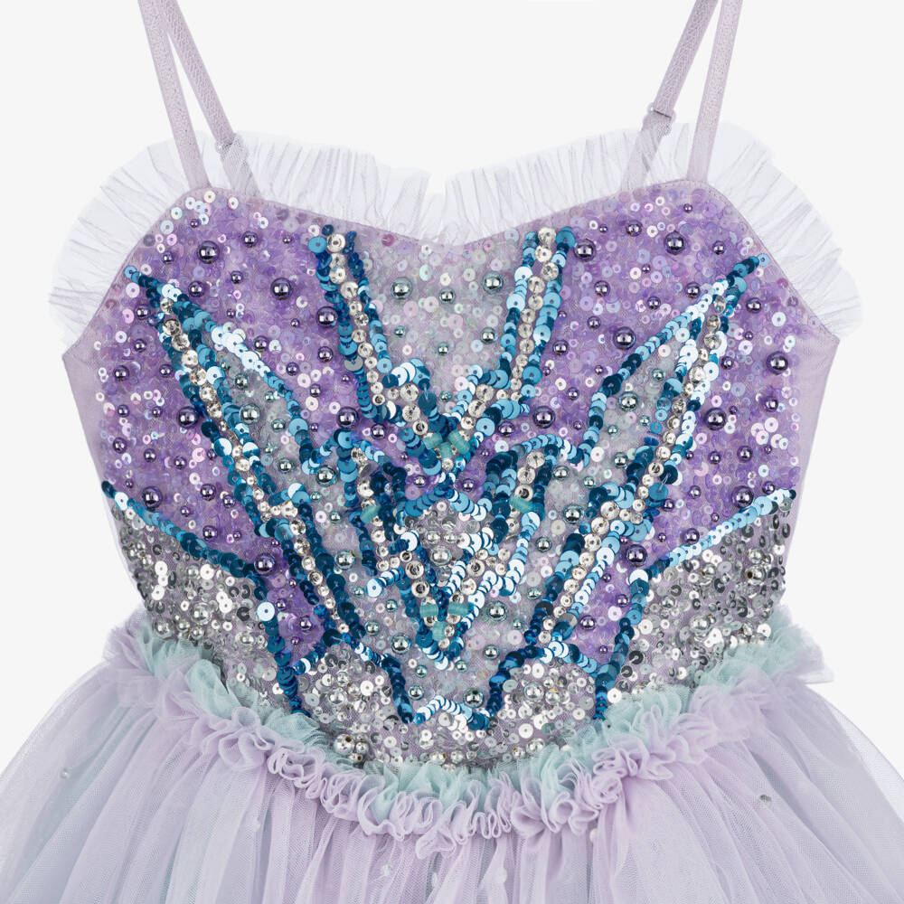 Tutu du Monde-Girls Lavender Hero Sequin Dress | Childrensalon Outlet