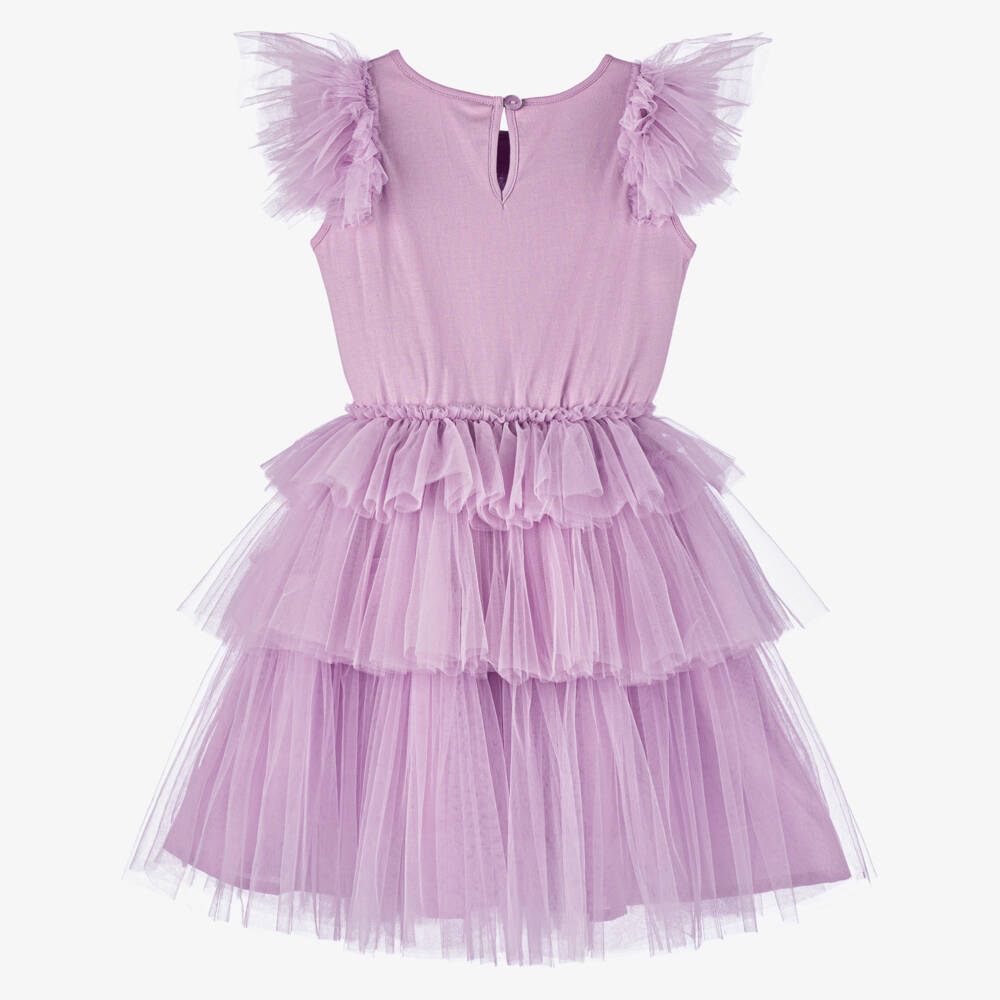 Tutu du Monde-Girls Lavender Sequined Tulle Gown | Childrensalon Outlet