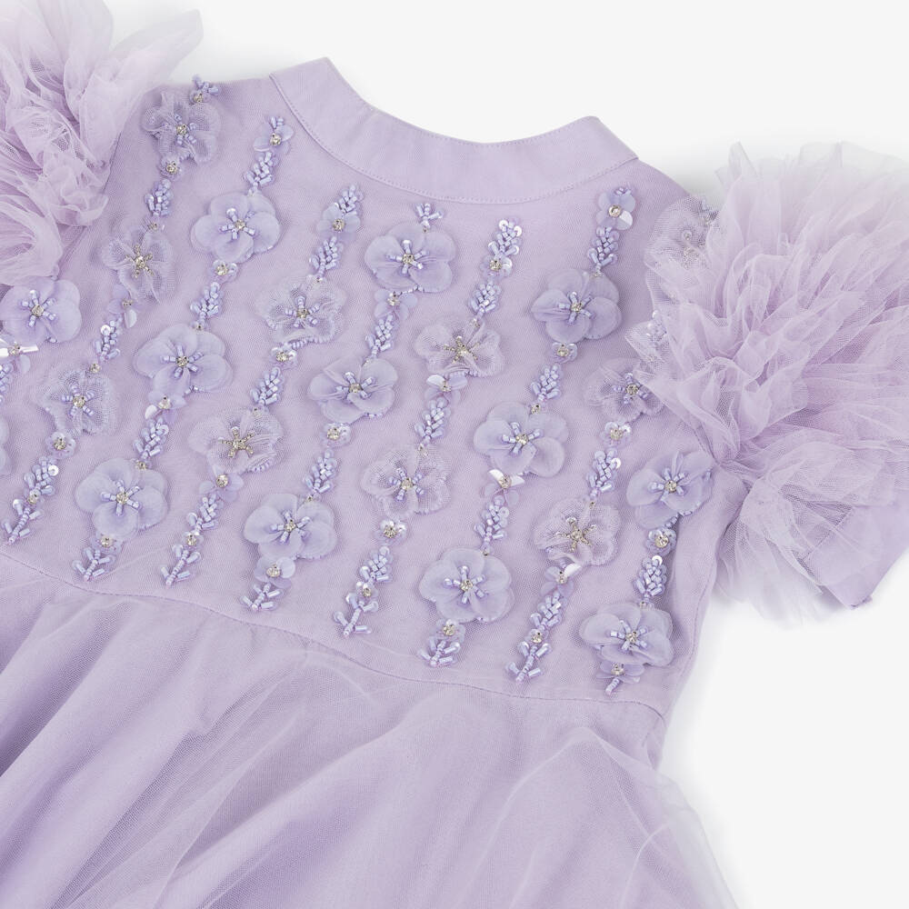 Tutu du Monde-Платье из лавандового тюля для девочек | Childrensalon Outlet