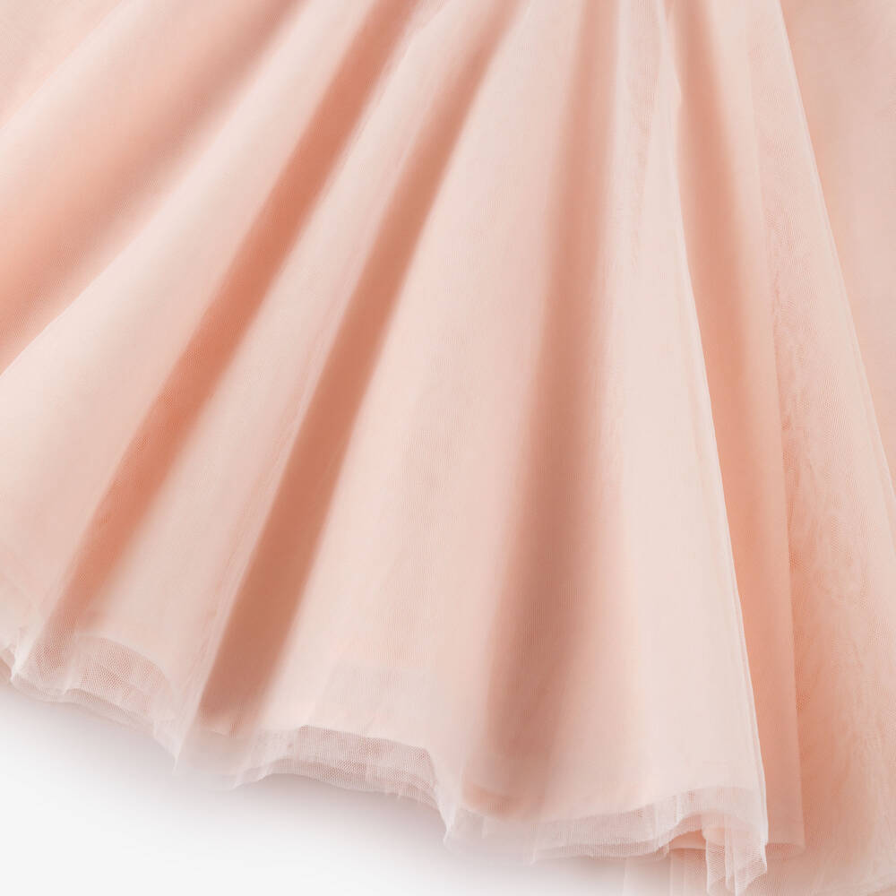 Tutu du Monde-Girls Light Pink Beaded Bodice Tulle Dress | Childrensalon Outlet