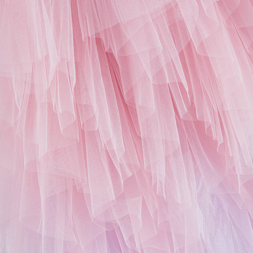 Tutu du Monde-Girls Lilac Pink Sequin Embellished Tulle Dress | Childrensalon Outlet