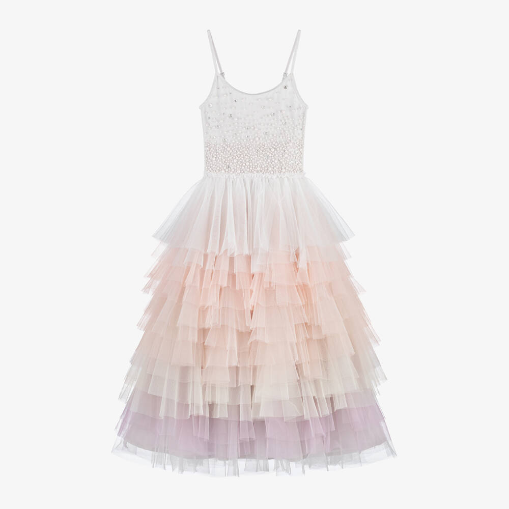 Tutu du Monde-Girls Lilac & Pink Tulle Gown | Childrensalon Outlet