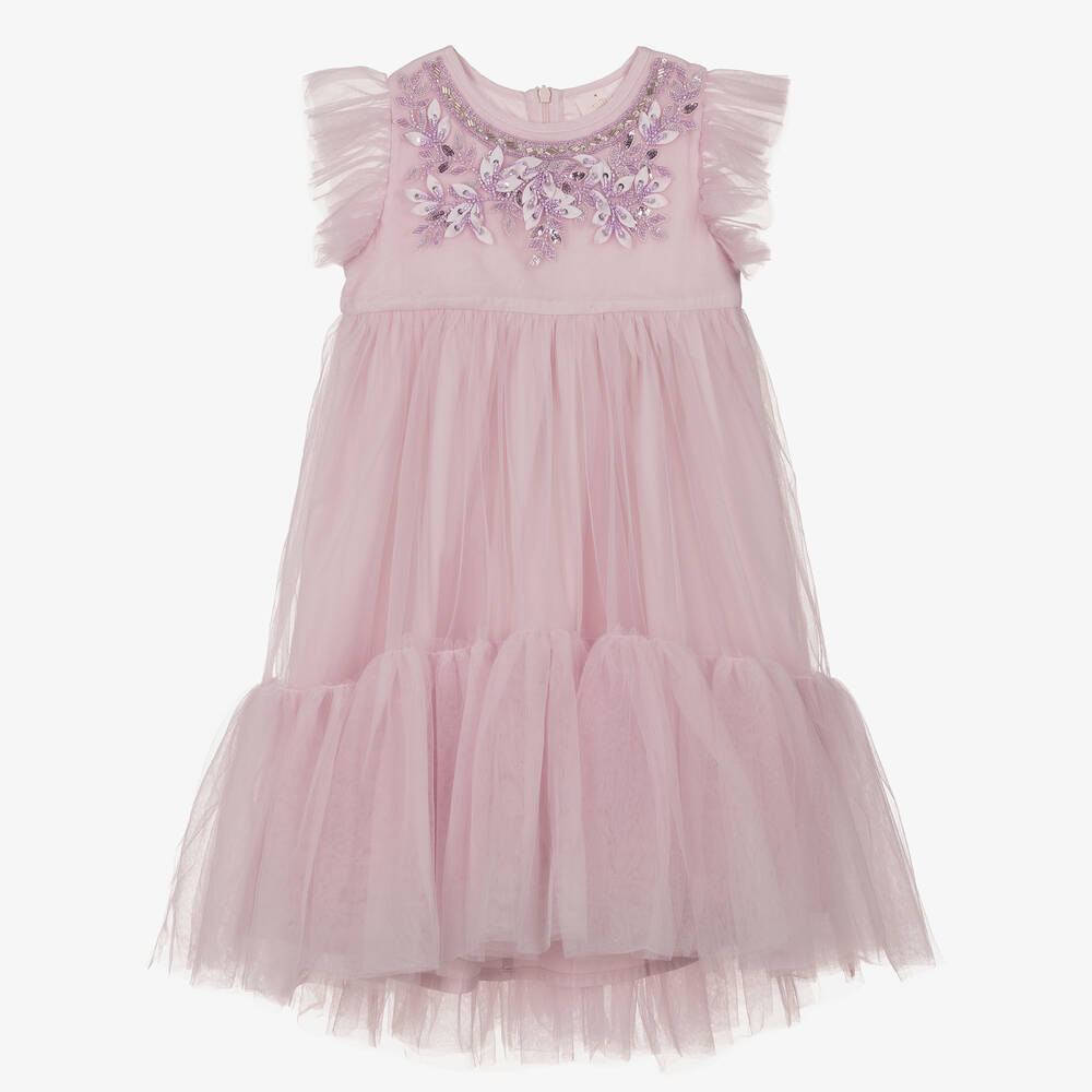 Tutu du Monde - Фиолетовое платье из тюля | Childrensalon