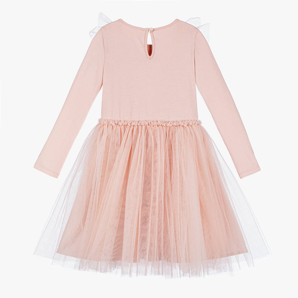 Tutu du Monde-Girls Long Sleeve Tulle Dress | Childrensalon Outlet