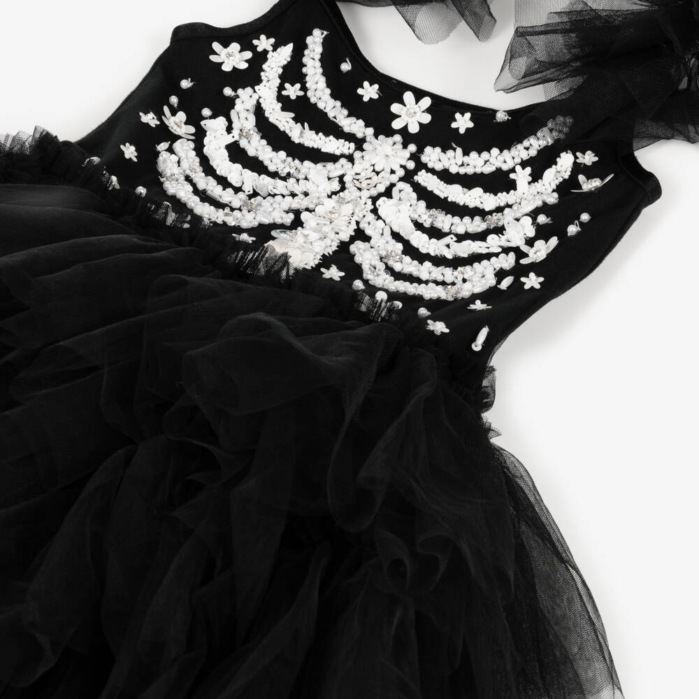 Tutu du Monde-Girls Midnight Tulle Sequin Dress | Childrensalon Outlet