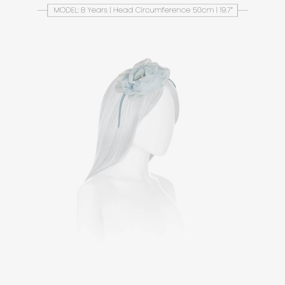 Tutu du Monde-طوق شعر أزرق مزين بالزهور للبنات | Childrensalon Outlet