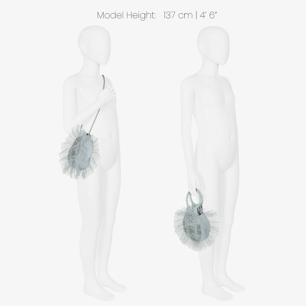 Tutu du Monde-Голубая сумка из тюля с украшениями для девочек | Childrensalon Outlet
