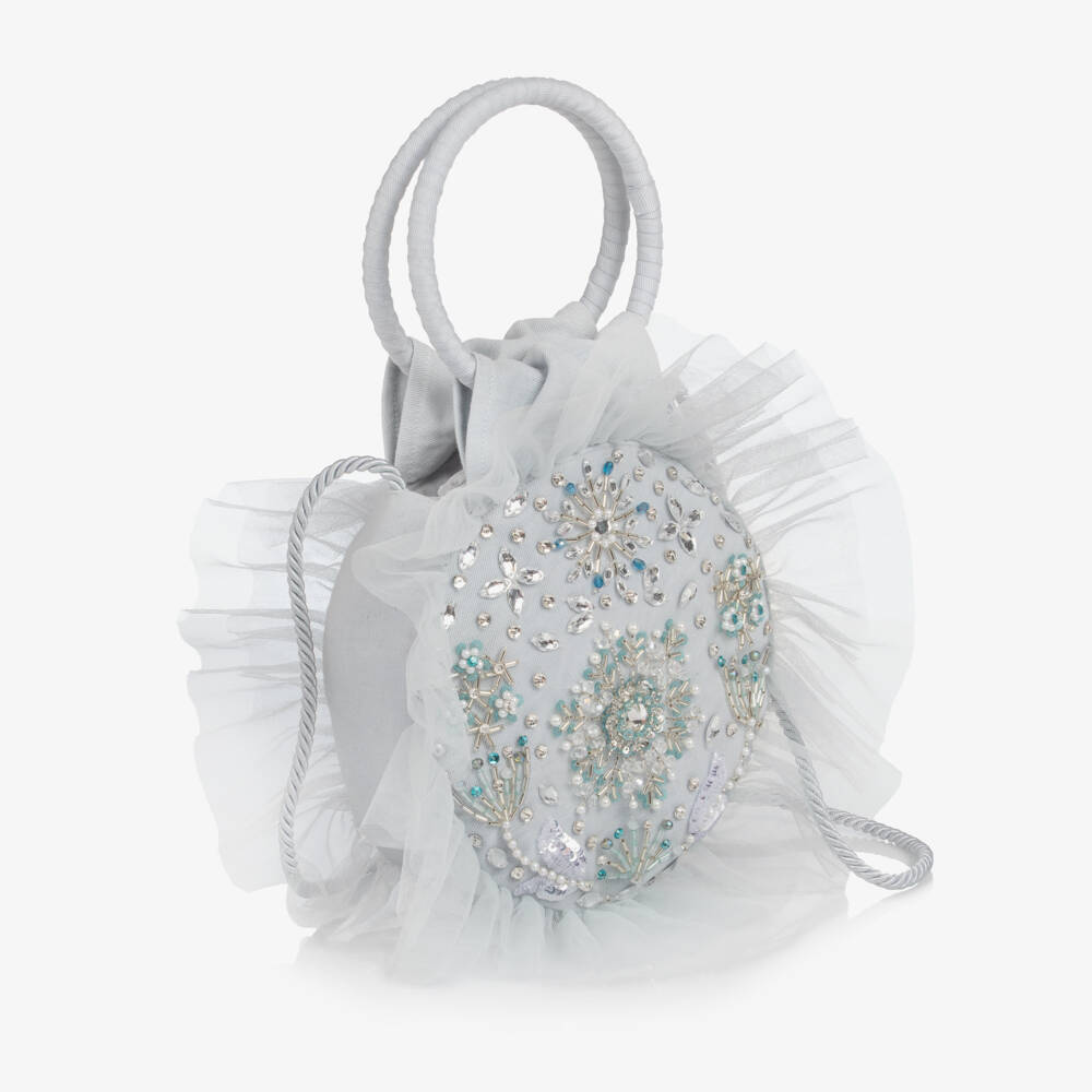 Tutu du Monde-Голубая сумка из тюля с украшениями для девочек | Childrensalon Outlet