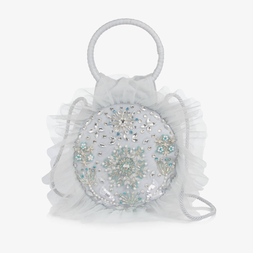 Tutu du Monde-Голубая сумка из тюля с украшениями для девочек | Childrensalon Outlet