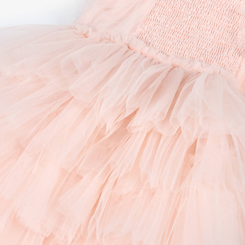 Tutu du Monde-فستان فاخر من التول الوردي الفاتح للبنات | Childrensalon Outlet