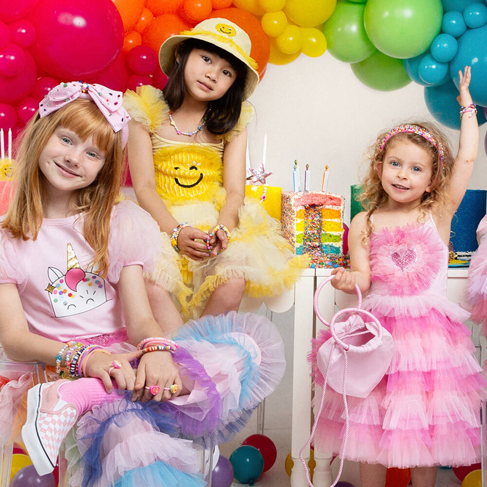 Tutu du Monde-Girls Pink Fantasy Unicorn Tee | Childrensalon Outlet