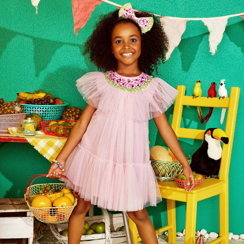 Tutu du Monde Peace Blossom Tutu Dress Peach Blush – Petit