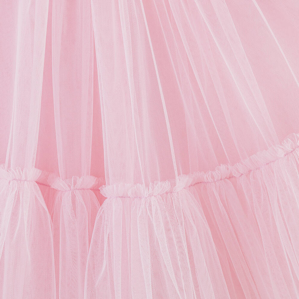 Tutu du Monde - Girls Pink Tulle Watermelon Dress