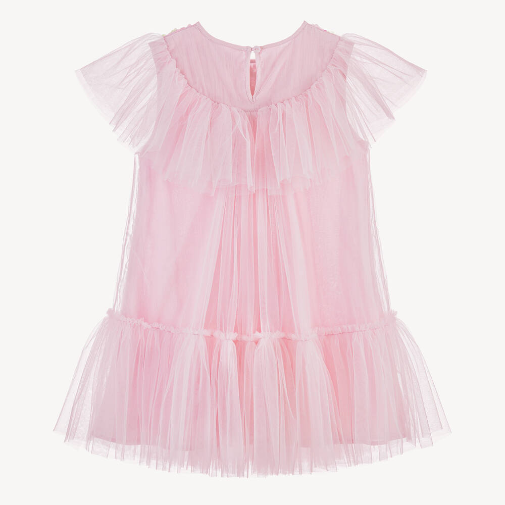 Tutu du Monde-Girls Pink Tulle Watermelon Dress | Childrensalon Outlet