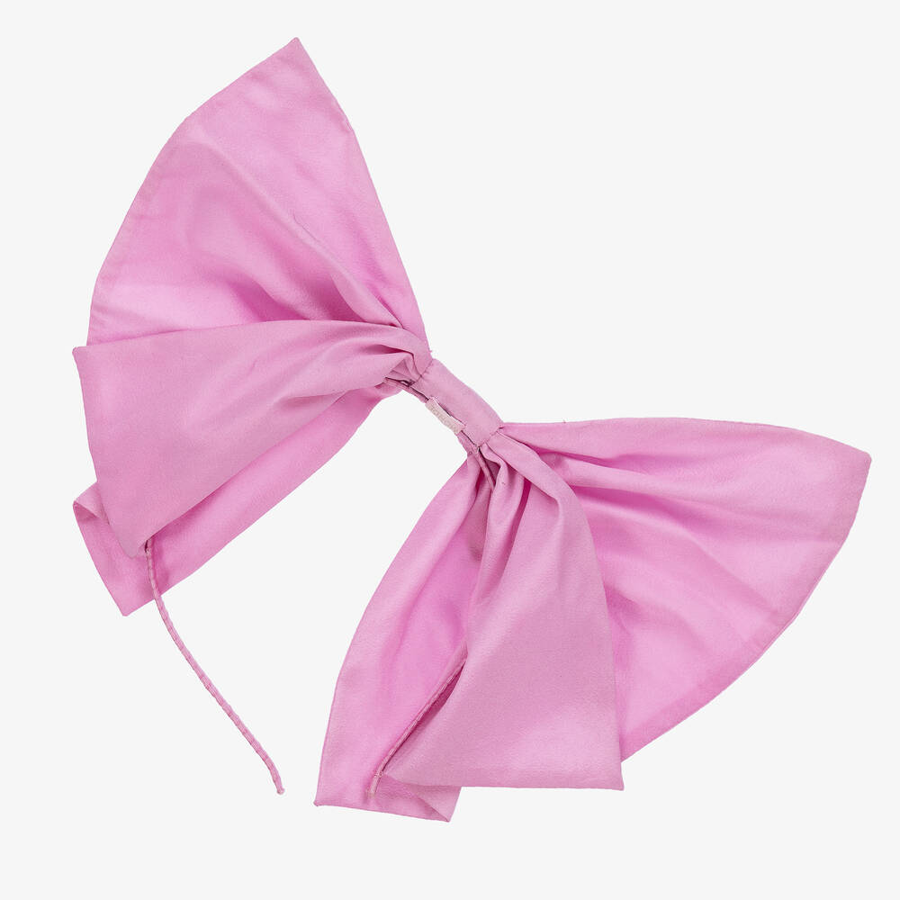 Tutu du Monde-طوق للشعر لون بنفسجي مزين بفيونكة للبنات | Childrensalon Outlet