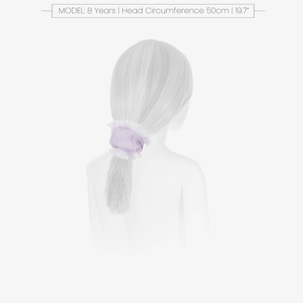 Tutu du Monde-Girls Purple Tulle Sequin Hairband | Childrensalon Outlet