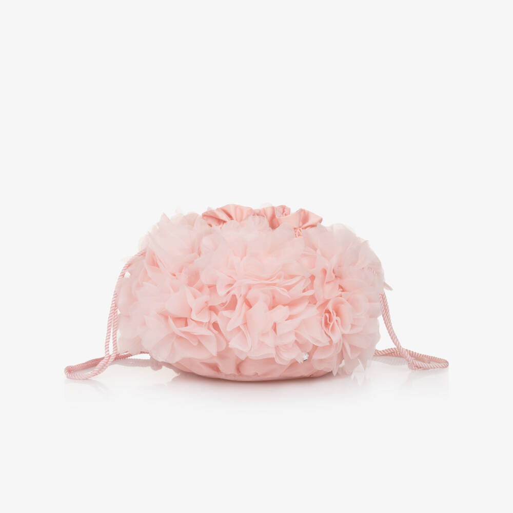 Tutu du Monde-Girls Radiant Pink Drawstring Pouch | Childrensalon Outlet