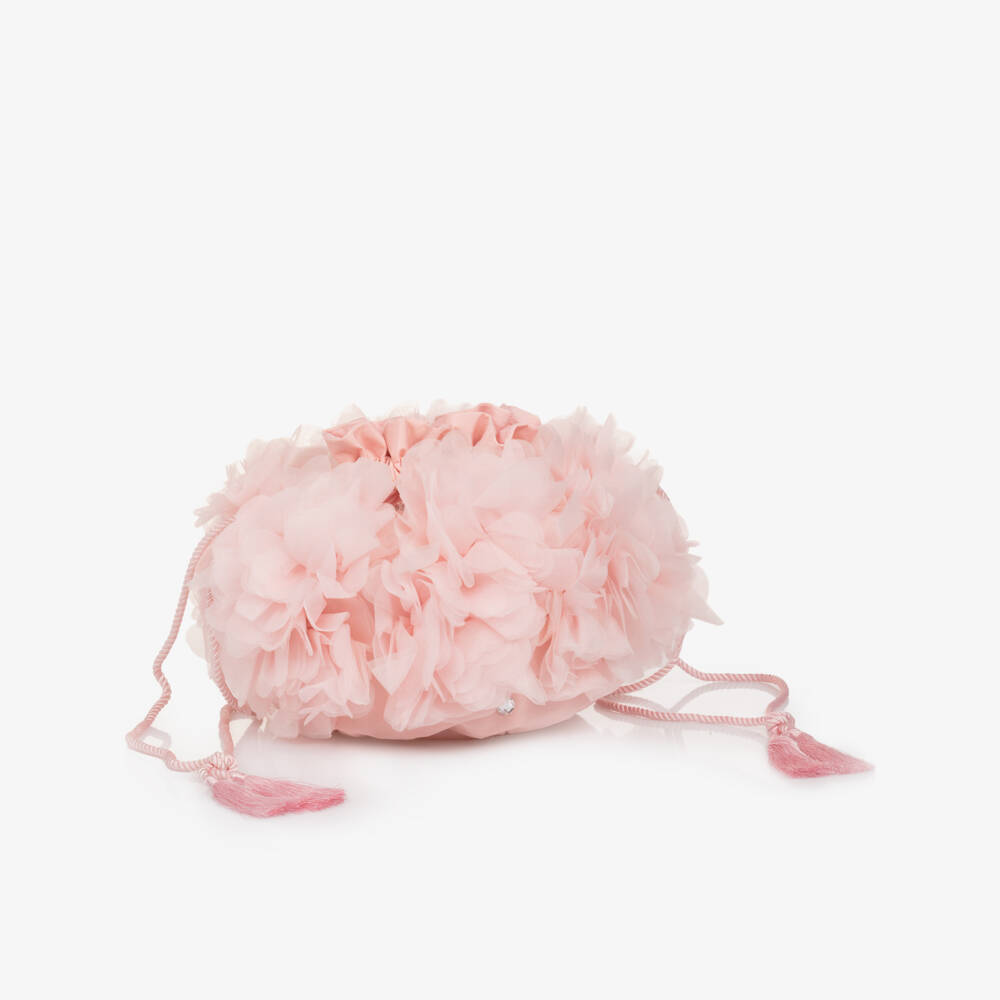 Tutu du Monde-Girls Radiant Pink Drawstring Pouch | Childrensalon Outlet