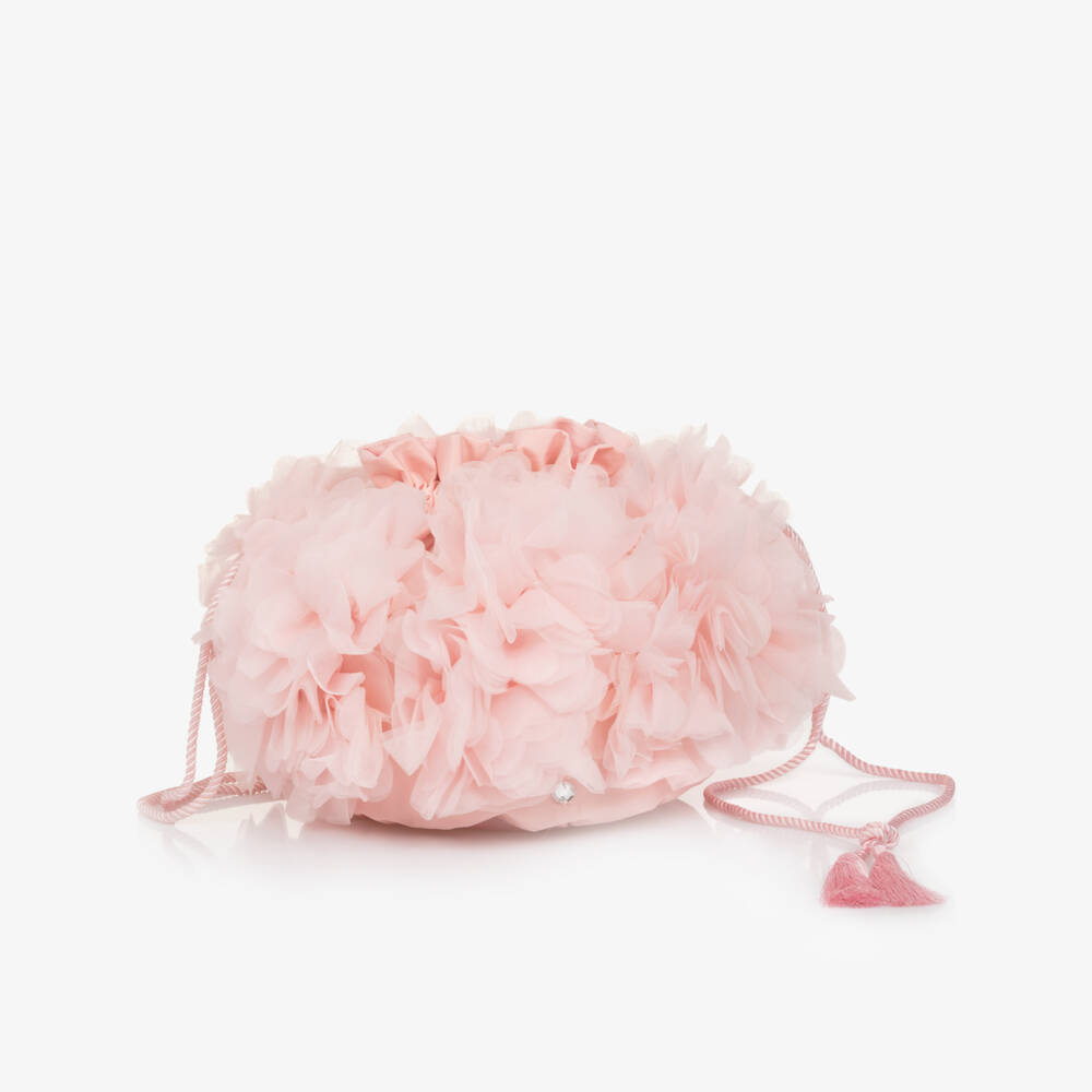 Tutu du Monde-Girls Radiant Pink Drawstring Pouch | Childrensalon Outlet