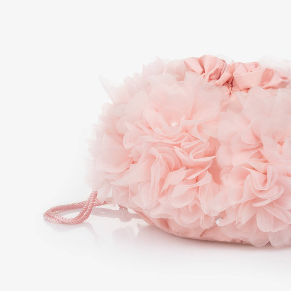 Tutu du Monde-Girls Radiant Pink Drawstring Pouch | Childrensalon Outlet