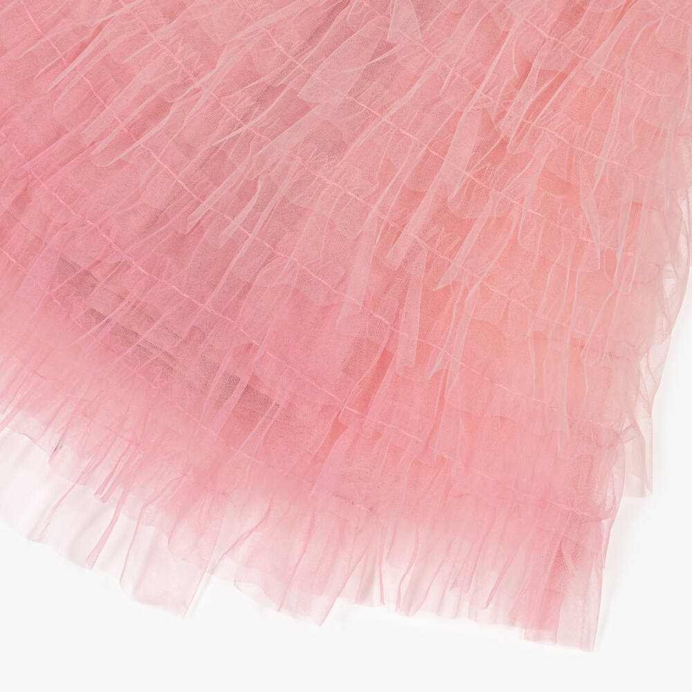 Tutu du Monde-Girls Rosy Tulle Floral Gown | Childrensalon Outlet