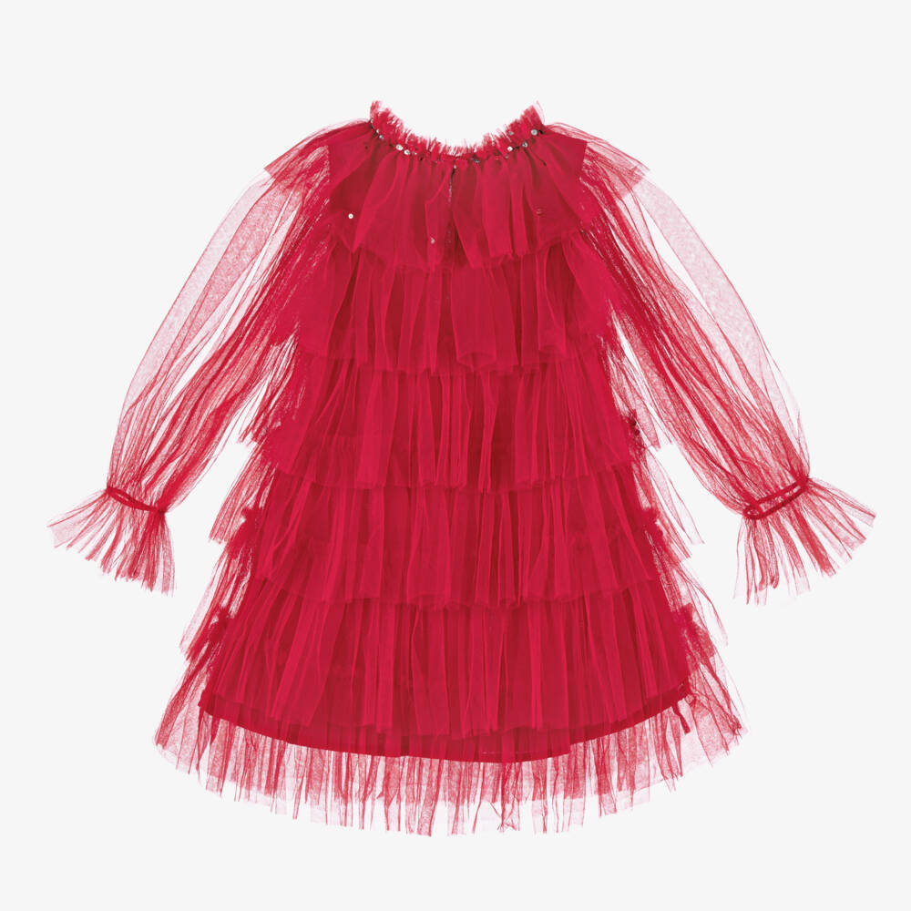 Tutu du Monde-فستان تول روبي براق للبنات | Childrensalon Outlet