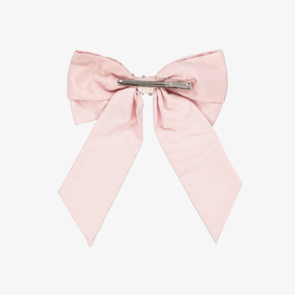 Tutu du Monde-Girls Satin Bow & Sparkle Clip | Childrensalon Outlet
