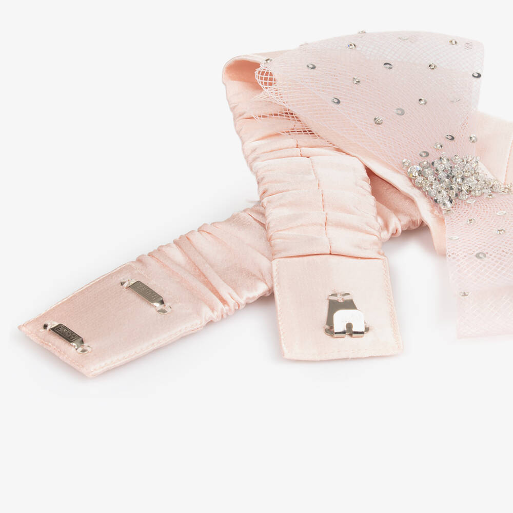 Tutu du Monde-Girls Satin Pink Twinkle Belt | Childrensalon Outlet