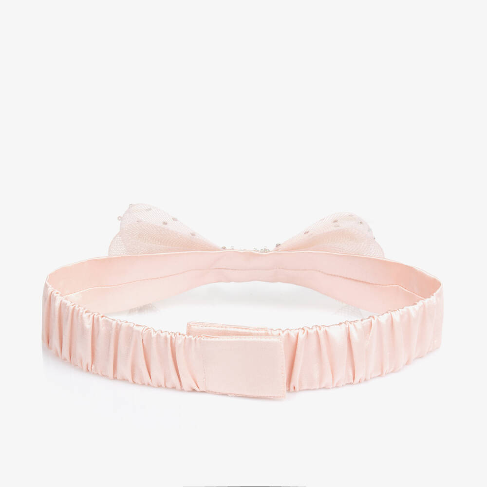 Tutu du Monde-Girls Satin Pink Twinkle Belt | Childrensalon Outlet