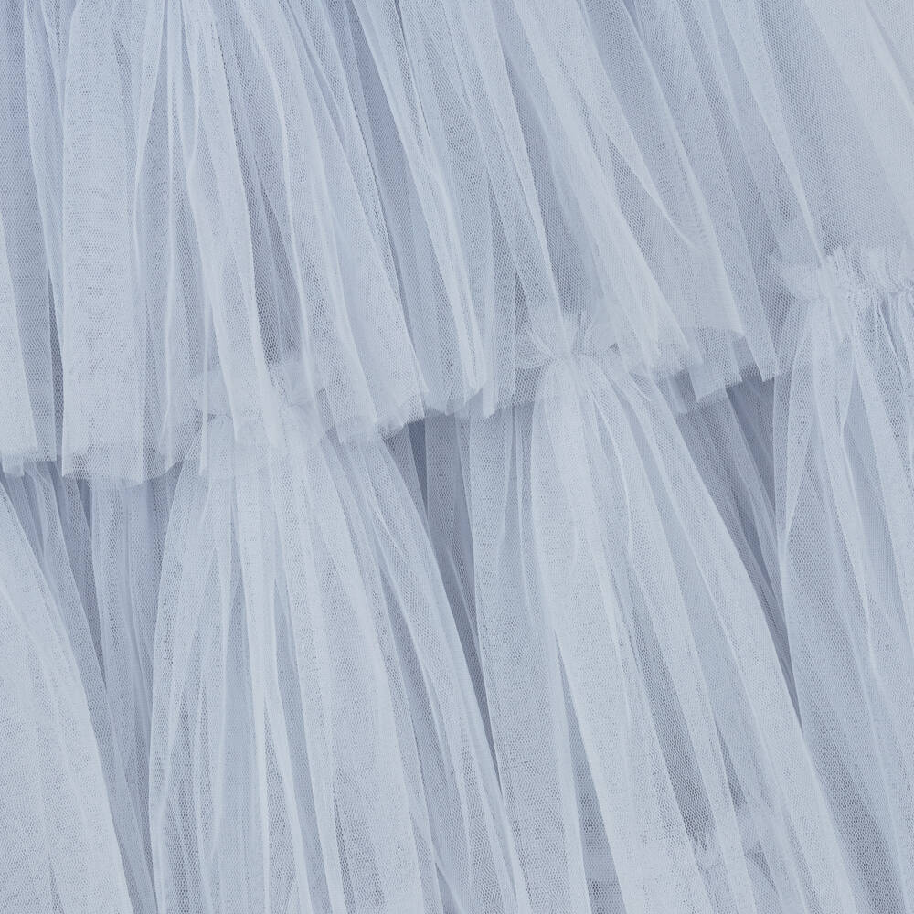 Tutu du Monde-Girls Sky-Hued Tulle Dress Delight | Childrensalon Outlet