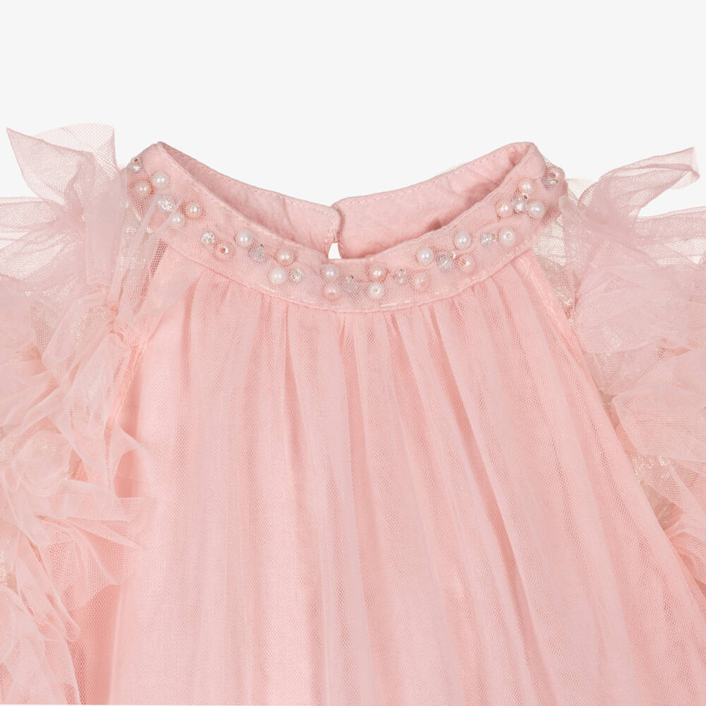 Tutu du Monde-فستان تول وردي ناعم للبنات | Childrensalon Outlet