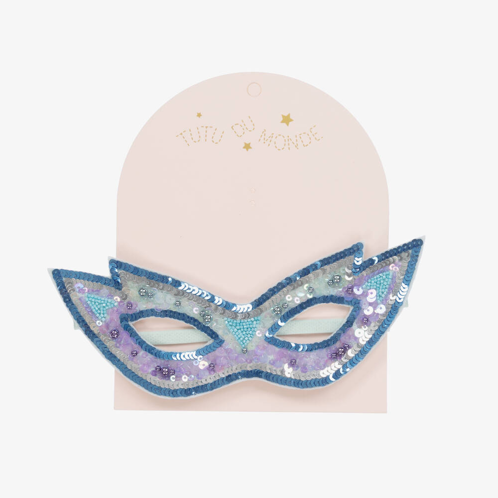 Tutu du Monde-قناع سوبر هيرو لون أزرق للبنات | Childrensalon Outlet